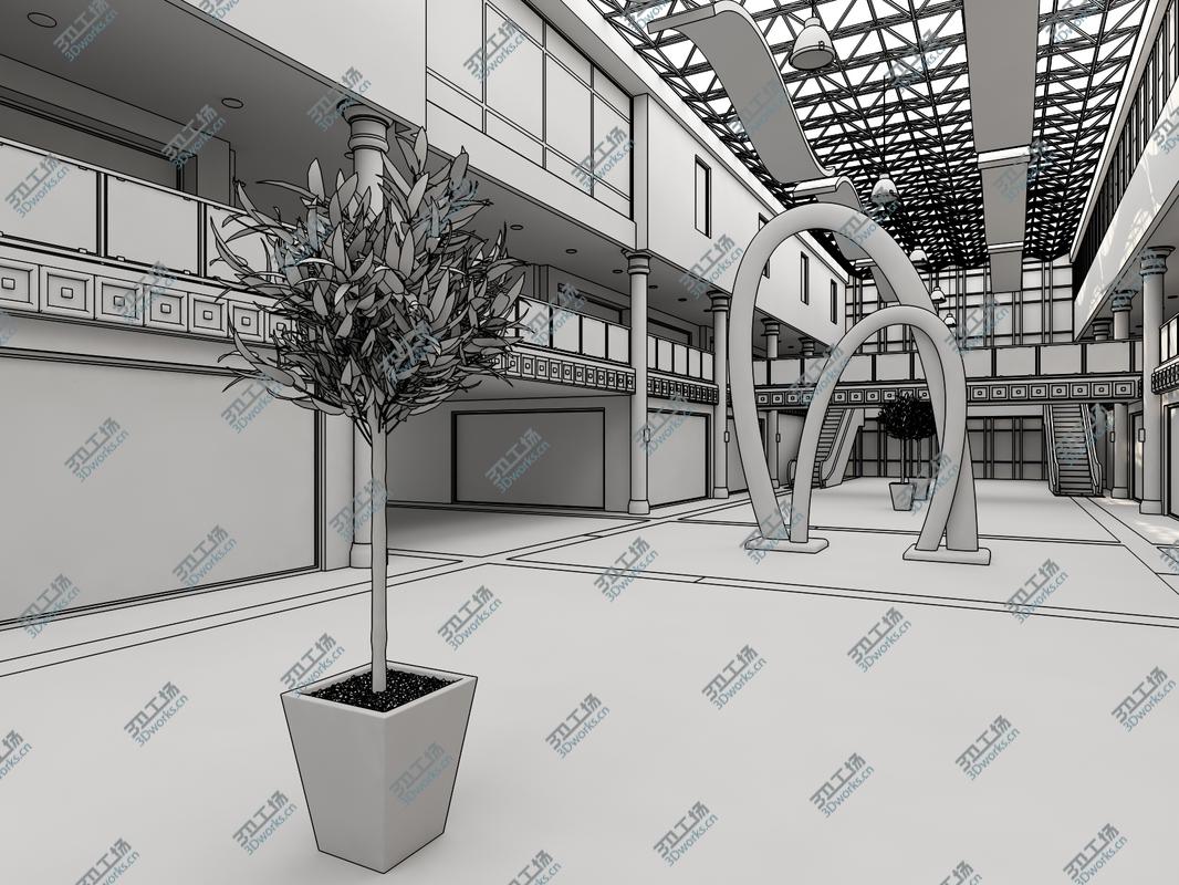 images/goods_img/2021040233/Luxury interior mall scene 3D model/3.jpg